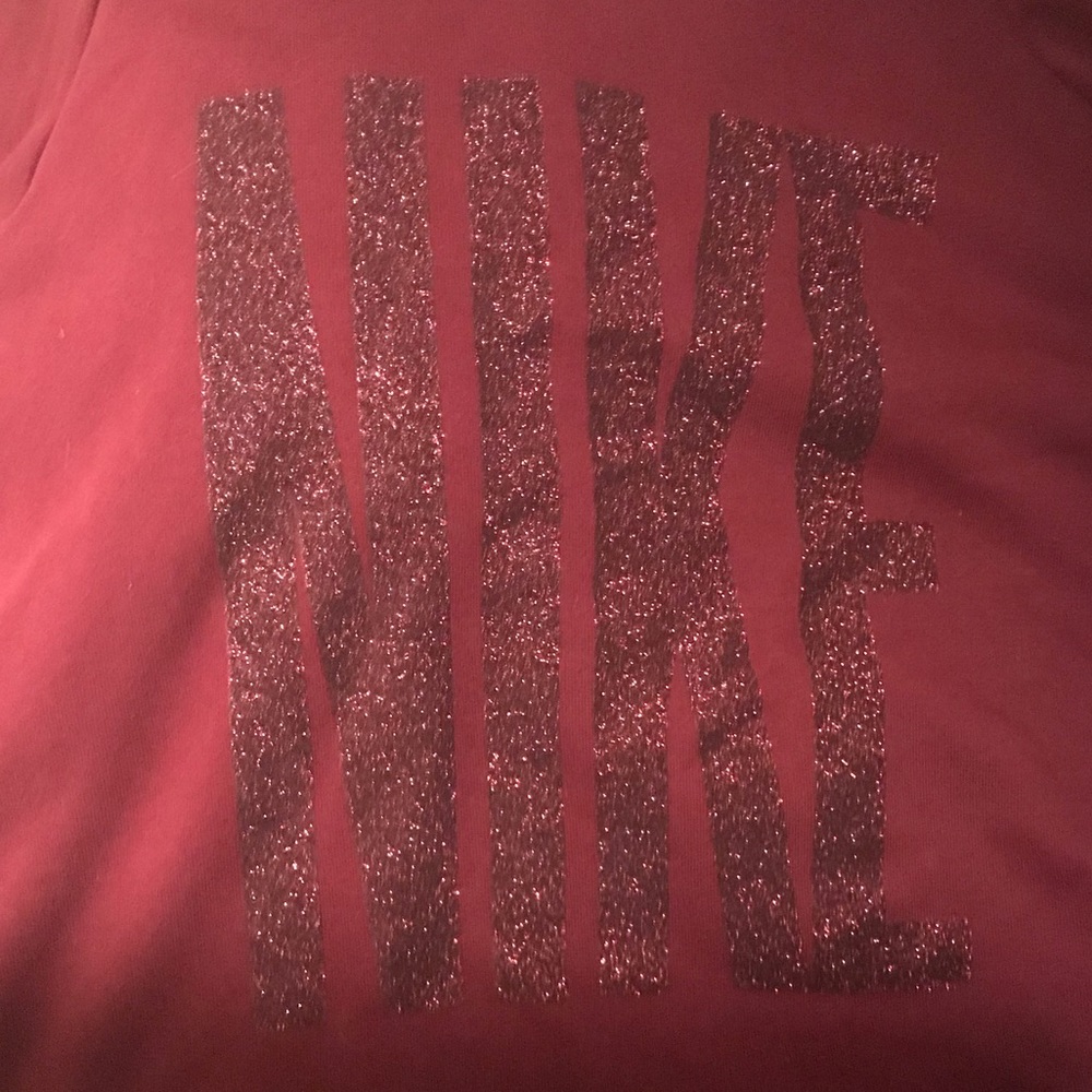 Raspberry NIKE sports hoodie